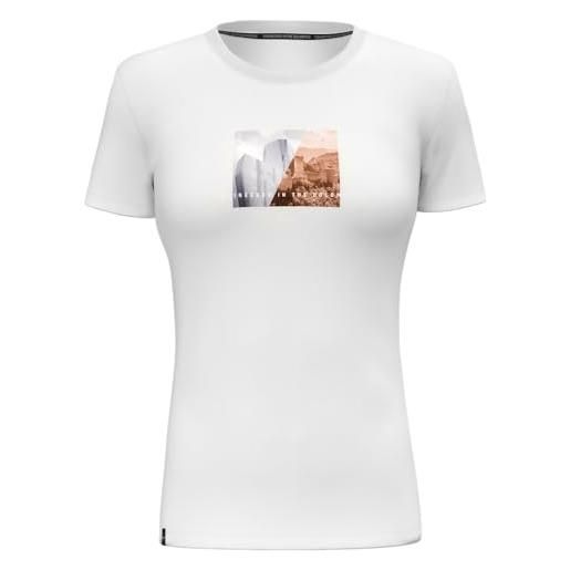 Salewa pure design dry - maglietta da donna, colore nero, taglia 3xl