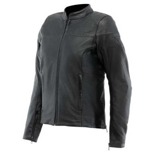 Dainese itinere leather jacket grigio 38 donna