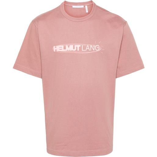 Helmut Lang camicia con stampa - rosa