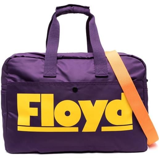 Floyd borsone con zip - viola