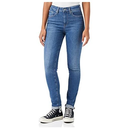 Levi's 721 high rise skinny jeans, blue wave light, 31w / 32l donna