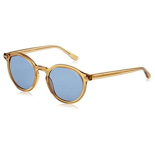 Lozza sl4289 0b86 sunglasses plastic, standard, 52, giallo trasparente, unisex-adulto