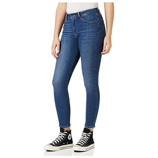 Levi's 721 high rise skinny jeans, blue wave rinse, 29w / 30l donna
