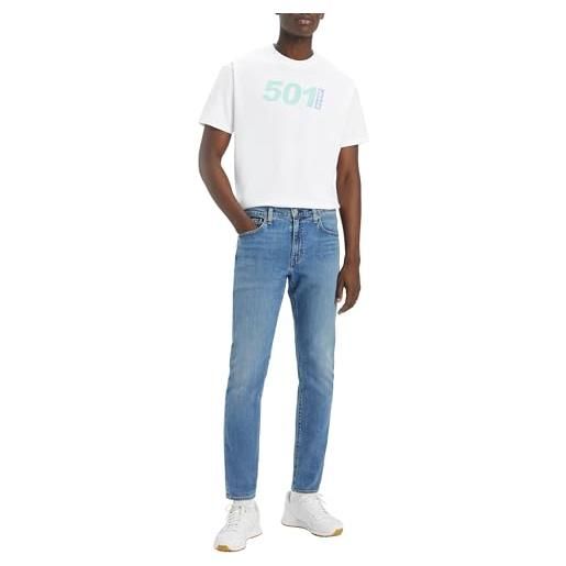 Levi's 512 slim taper, jeans, uomo, medium indigo, 33w / 36l