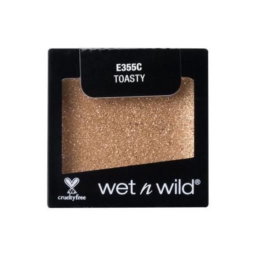 Wet n Wild color icon glitter single ombretto brillante 1.4 g tonalità toasty