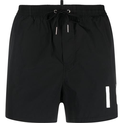 Dsquared2 shorts da bagno - nero