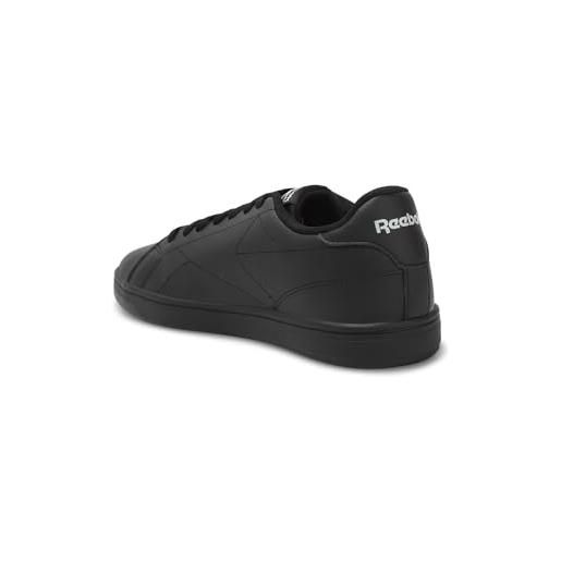 Reebok court clean, sneaker unisex-adulto, black/black/pugry3, 39 eu