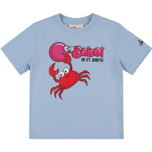 MC2 SAINT BARTH t-shirt crab in jersey di cotone con stampa