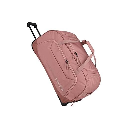 travelite borsa da viaggio, trolley taglia xl, serie di valigie kick off: pratica borsa da viaggio con ruote per vacanze e sport, 77 cm, 120 litri