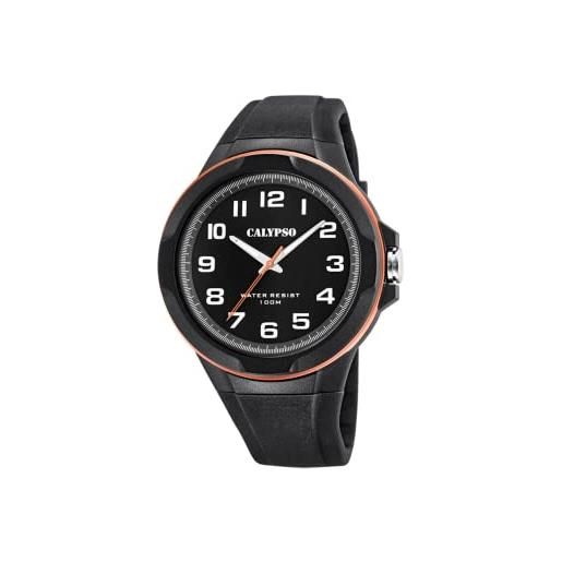 Calypso watches orologio analogico quarzo uomo con cinturino in plastica k5781/6