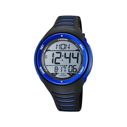 Calypso orologio digitale quarzo uomo con cinturino in plastica k5807/4