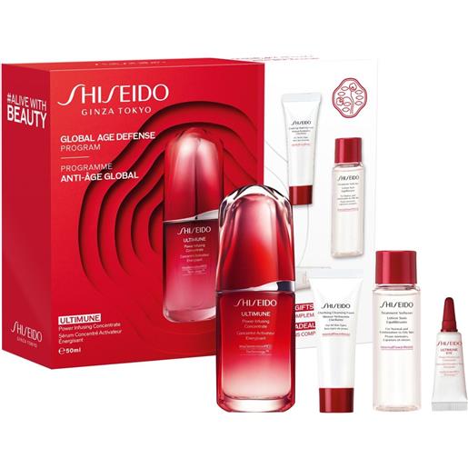 Shiseido ultimune value set cofanetto tratt. Globale, siero viso effetto globale