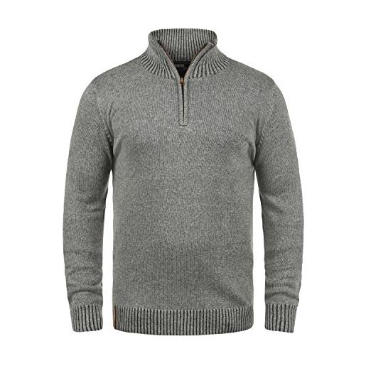 Indicode nathen - maglione da uomo, taglia: l;Colore: grey mix (914)