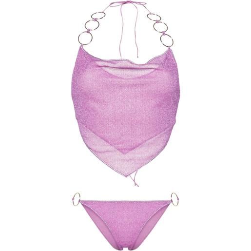 Oséree bikini con anello - viola