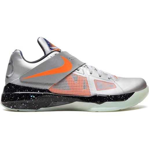 Nike sneakers kd 4 galaxy - argento