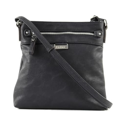 Gabor ina, borsa a tracolla donna, nero (black), 23x3x22