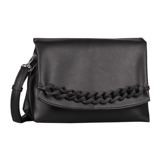 Gabor nora, tasca con patta donna, nero (black), 26x10,5x18,5