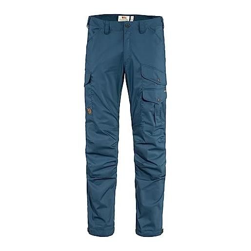 Fjallraven 86891-534 vidda pro lite trousers m pantaloni sportivi uomo indigo blue taglia 50/l