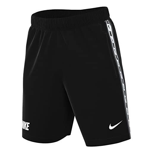 Nike repeat ft pantaloncini black/iron grey/iron grey/whit xs