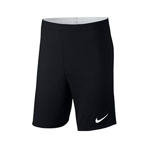 Nike dry acdmy18, pantaloncini unisex bambini, nero/nero/bianco, s
