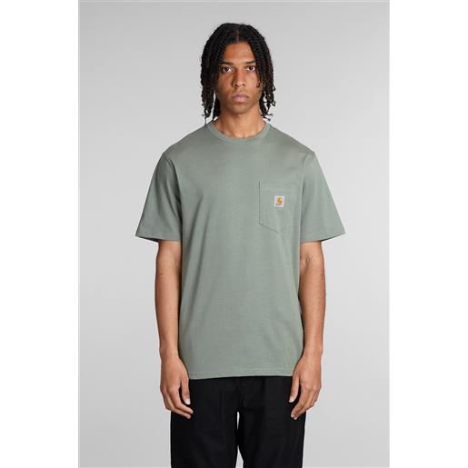 Carhartt Wip t-shirt in cotone verde