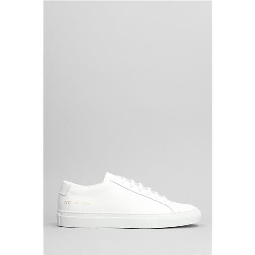 Common Projects sneakers original achilles in pelle bianca