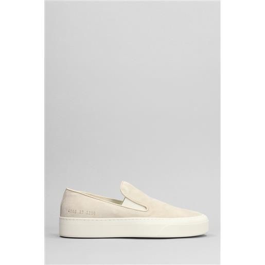 Common Projects sneakers in camoscio beige