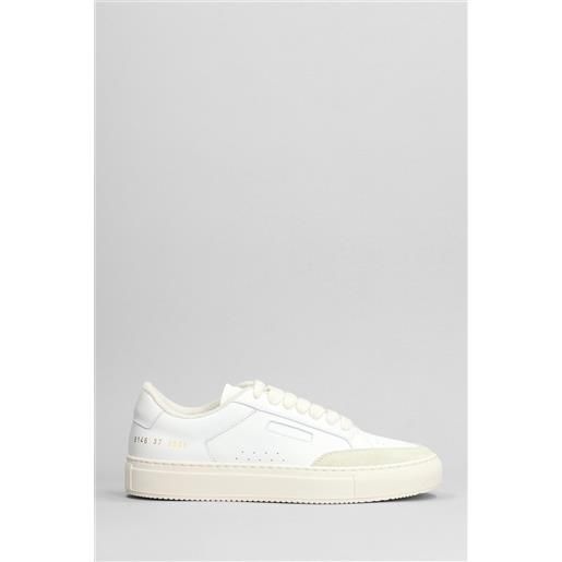 Common Projects sneakers tennis pro in camoscio bianco