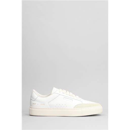 Common Projects sneakers tennis pro in pelle bianca
