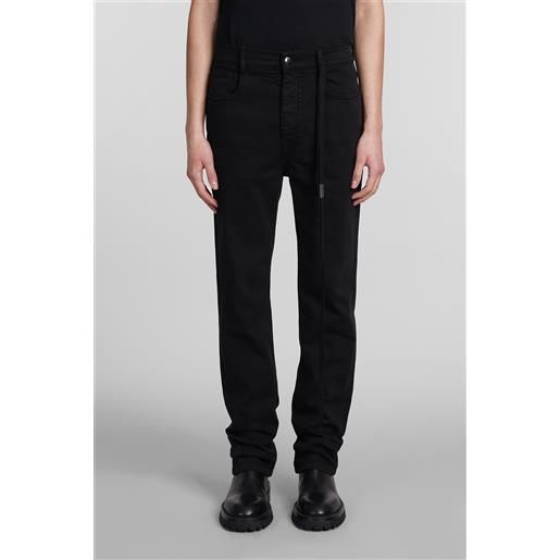 Ann Demeulemeester jeans in cotone nero