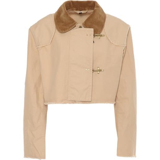 Fay giacca crop beige