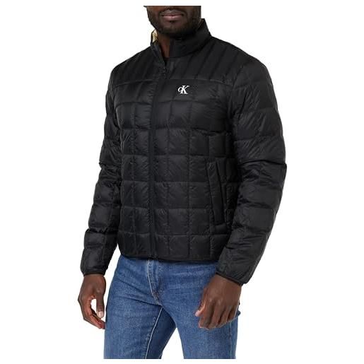Calvin Klein Jeans ultra light down jacket j30j324981 giacche imbottite, nero (ck black), l uomo