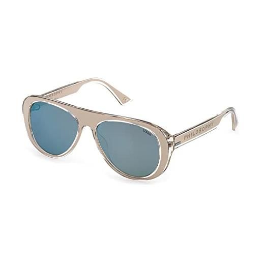 Lozza sl4255v sunglasses, grey/grey, 56 unisex