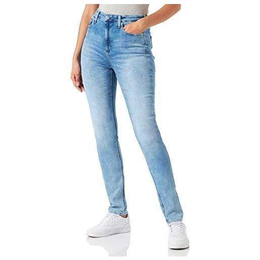 Calvin Klein Jeans high rise skinny j20j219696 pantaloni, denim (denim light), 29w / 32l donna