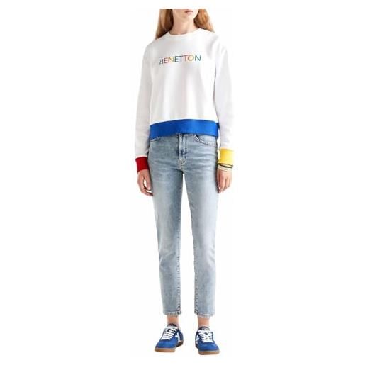 United Colors of Benetton pantalone 4orhde00h, jeans donna, denim 903, 27
