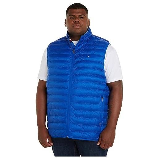 Tommy Hilfiger gilet uomo packable recycled gilet imbottito, blu (ultra blue), 4xl