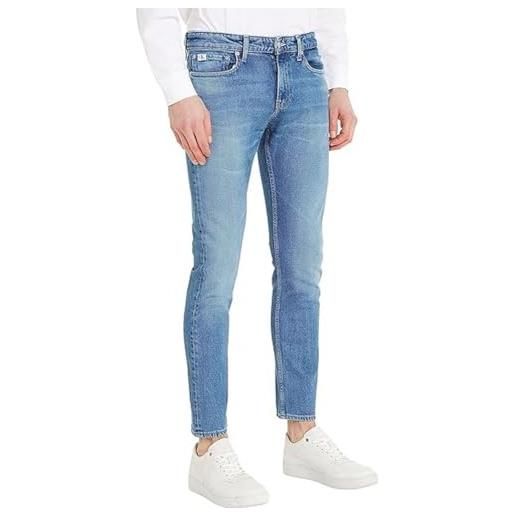 Calvin Klein Jeans slim j30j323860 pantaloni, denim (denim light), 28w / 34l uomo
