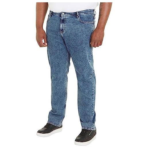 Calvin Klein Jeans jeans uomo regular taper super elasticizzati, blu (denim medium), 40w / 30l