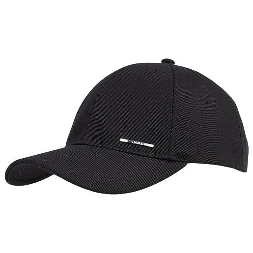 Calvin Klein modern metal bb cap k50k510661 cappello, nero (ck black), os uomo