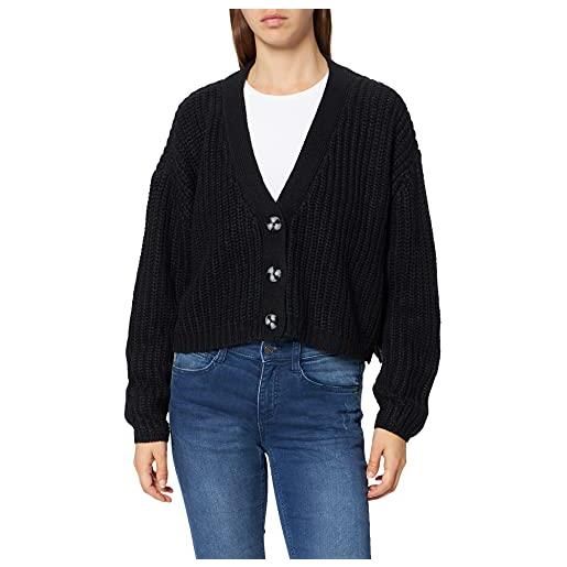 Urban Classics cardigan da donna oversize sweater, nero, 5xl