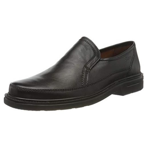 Sioux michael 25970, scarpe basse classiche uomo, nero, 44.5