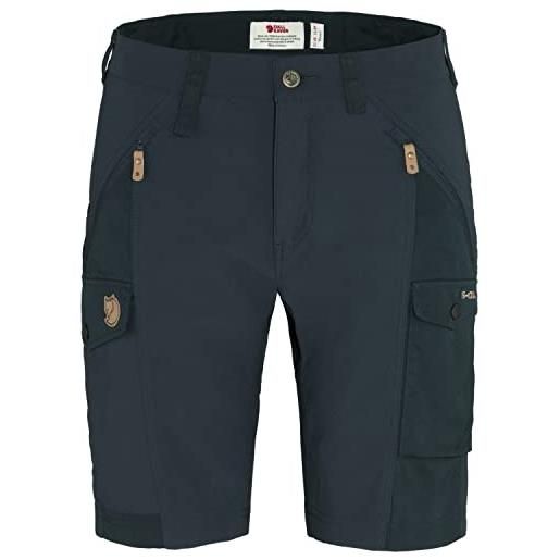 Fjallraven 89731-555 nikka shorts curved w pantaloncini donna dark navy taglia 48