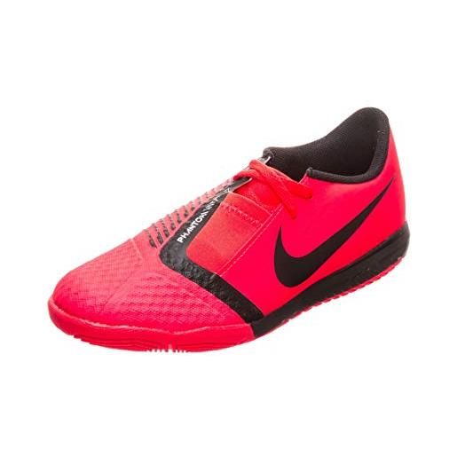 Nike phantom venom academy ic, scarpe da calcio unisex - bambini, rosso (bright crimson/black/bright anda 600), 37 eu (4 uk)