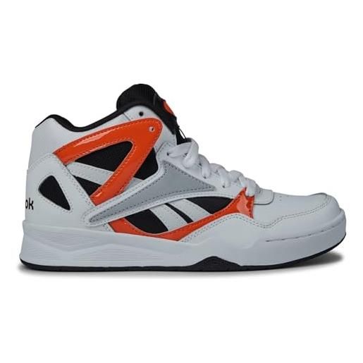 Reebok royal bb4590, scarpe da ginnastica unisex-adulto, ftwr white core nero neon cherry, 47 eu