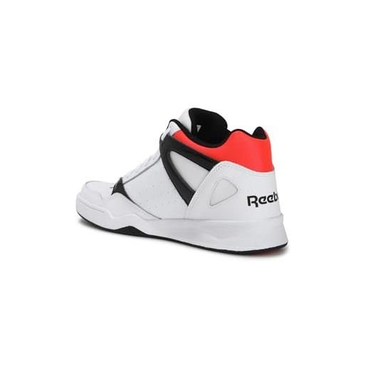 Reebok royal bb4590, sneaker unisex-adulto, ftwr white/vector blue/vector red, 38.5 eu