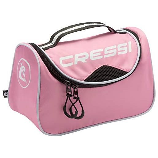 Cressi kandy bag, borsa sportiva compatta/polivalente unisex adulto, rosa chiaro