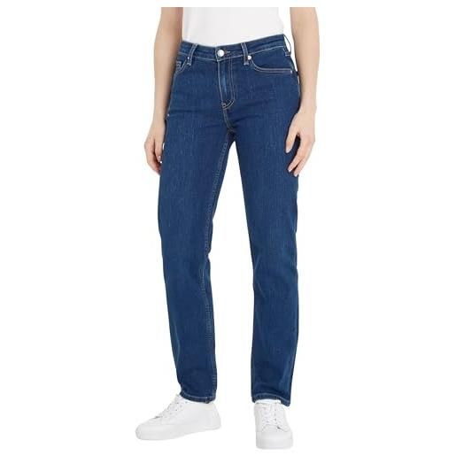 Tommy Hilfiger classic straight rw ww0ww40648 pantaloni di jeans, denim (kai), 32w / 32l donna