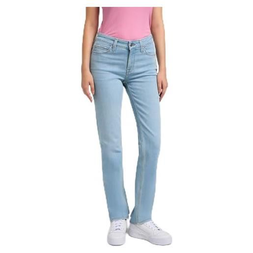 Lee marion straight jeans, a light touch, 33w x 33l donna
