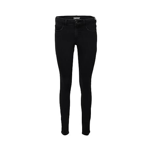 ESPRIT 993ee1b393 jeans, 911/lavaggio nero scuro, 33w x 30l donna