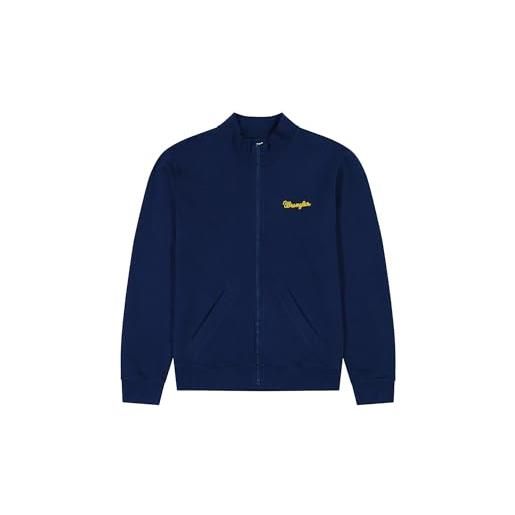Wrangler all terrain gear x funnel neck zip, blu navy, xxl
